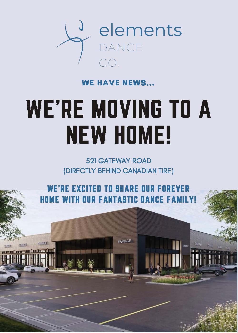 We're moving to a new home!
